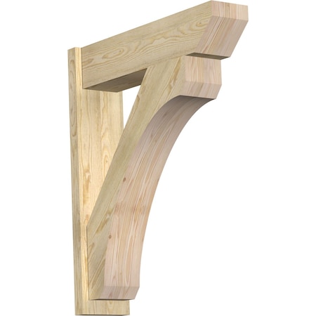 Ekena Millwork Legacy Slat Rough Sawn Outlooker, Douglas Fir, 8"W x 32"D x 38"H OUT08X32X38LEC06RDF